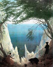 Wissower Klinken - Gem�lde von Caspar David Friedrich