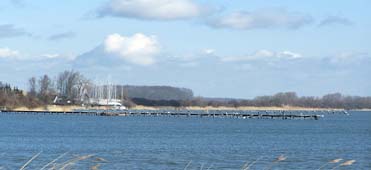 Dranske Seebr�cke am Bodden
