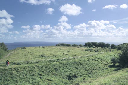 Insel Rgen Kap Arkona Jaromarsburg - Wallanlagen