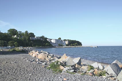 Sassnitz, Insel Rügen, Altstadt - Blick