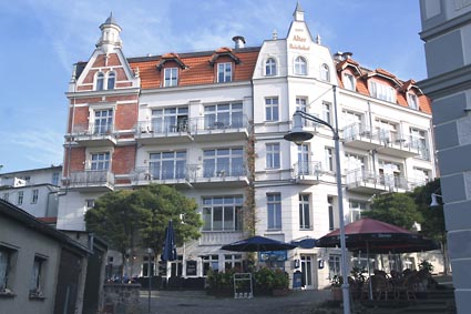 Sassnitz, Insel Rügen, Altstadt - alter Reichshof