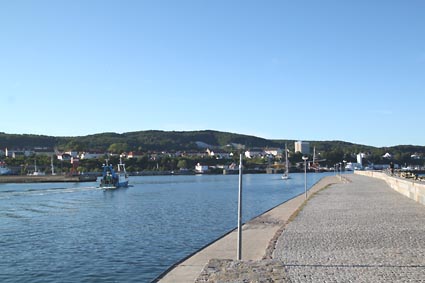 Sassnitz, Insel Rügen - Auf der Mole