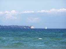 Schaabe - Blick auf Kap Arkona - Insel Rügen