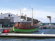 Wiek auf Rgen - Hafen mit Werft