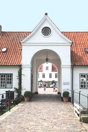 Gl�cksburg Schloss Portal