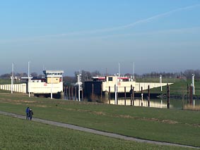 Krückau - Sperrwerk