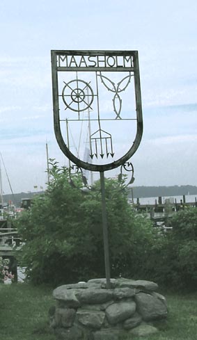 Maasholm Wappen