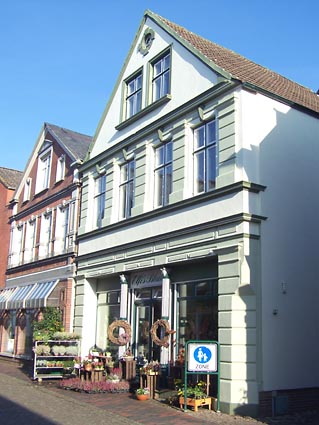 Meldorf H�user in der Einkaufsstrasse