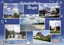 Ansichtskarte Postkarte von Zingst Zi 10
