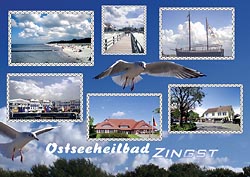 Ansichtskarte Postkarte von Zingst  Zi 11