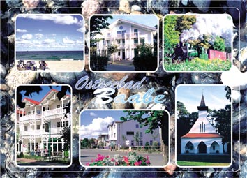Postkarte R�gen Ansichtskarte Baabe Ba 02