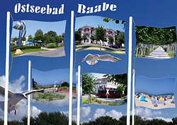 Postkarte R�gen Ansichtskarte Baabe Ba 06