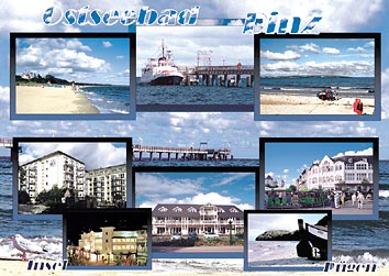 Postkarte Rgen Ansichtskarte Binz Bi 01