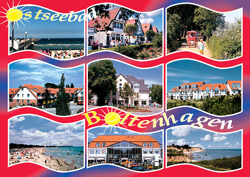 Ansichtskarte Postkarte von Boltenhagen Bo 21