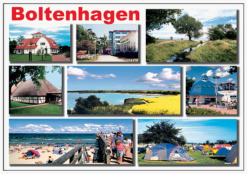 Ansichtskarte Postkarte von Boltenhagen Bo 23