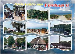 Ansichtskarte Postkarte von Dierhagen Dh 02