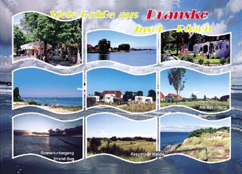 Ansichtskarte Postkarte Rgen Dranske Dr 02