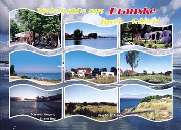 Ansichtskarte Postkarte R�gen Dranske Dr 02