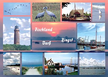 Postkarte Fischland-Darss FDZ 01