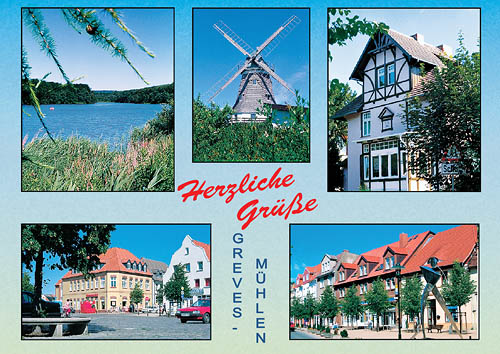 Ansichtskarte Postkarte Grevesm�hlen GV 01