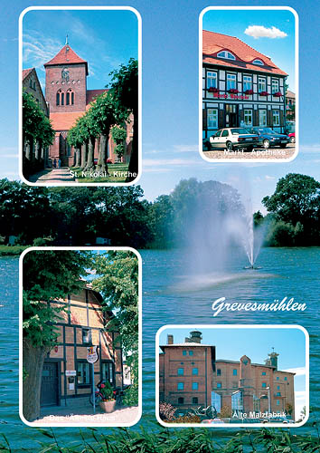 Ansichtskarte Postkarte Grevesm�hlen GV 03