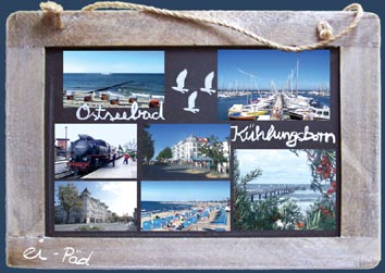 Postkarte Ansichtskarte K�hlungsborn 48 Tafel