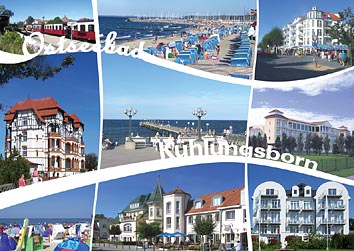 Postkarte Ansichtskarte KB 49 Wellenlinien
