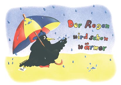 Ansichtskarte Postkarte  Allgemein Lui 5 - Der Regen wird schon w�rmer
