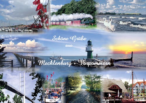 Ansichtskarte Postkarte  Mecklenburg-Vorpommern MV 06