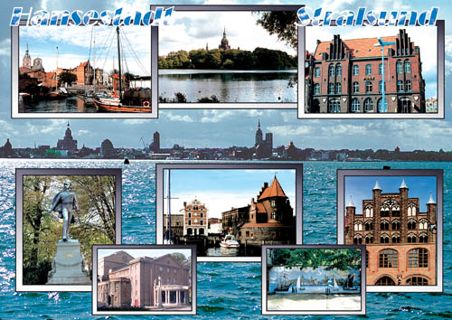 Postkarte Rgen Ansichtskarte Stralsund S 05