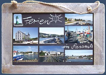 Postkarte R�gen Ansichtskarte Sassnitz Sa 10