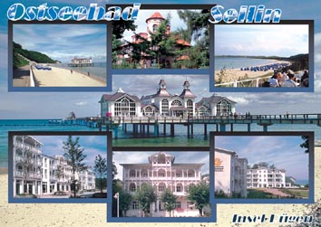 Postkarte R�gen Ansichtskarte Ostseebad Sellin Sl 03