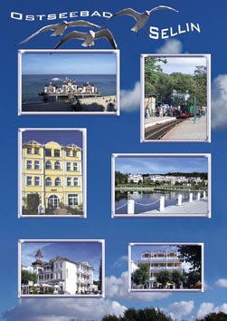 Postkarte R�gen Ansichtskarte Sellin SL 09