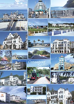 Postkarte R�gen Ansichtskarte Sellin SL 11