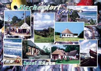 Ansichtskarte Postkarte R�gen Vitt vt 02