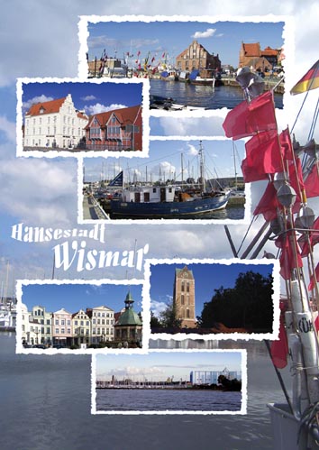 Postkarten Wismar Ansichtskarte WismarWi 05