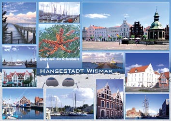 Ansichtskarte Wismar Wi 11