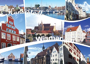 Postkarten Wismar Ansichtskarte Wismar Wi 15