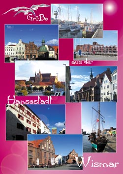 Postkarte Wismar 17 Wi17