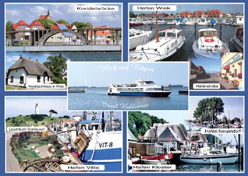 Ansichtskarte Postkarte R�gen Wiek Wk 02